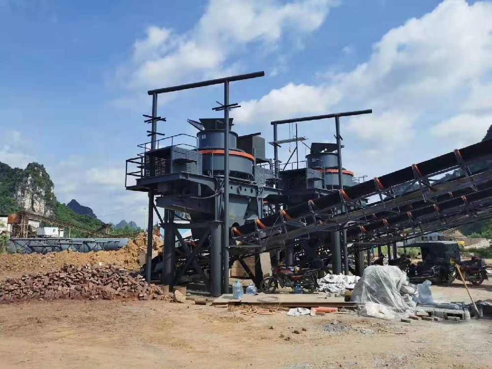 福建三明购买中升矿山石料线生产现场